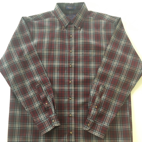 Pendleton ‘Sir Pendleton’ Worsted Wool Shirt TALL - Picture 1 of 8